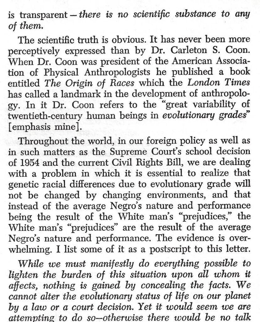 Open Letter to President Johnson - The Library of Willis A. Carto